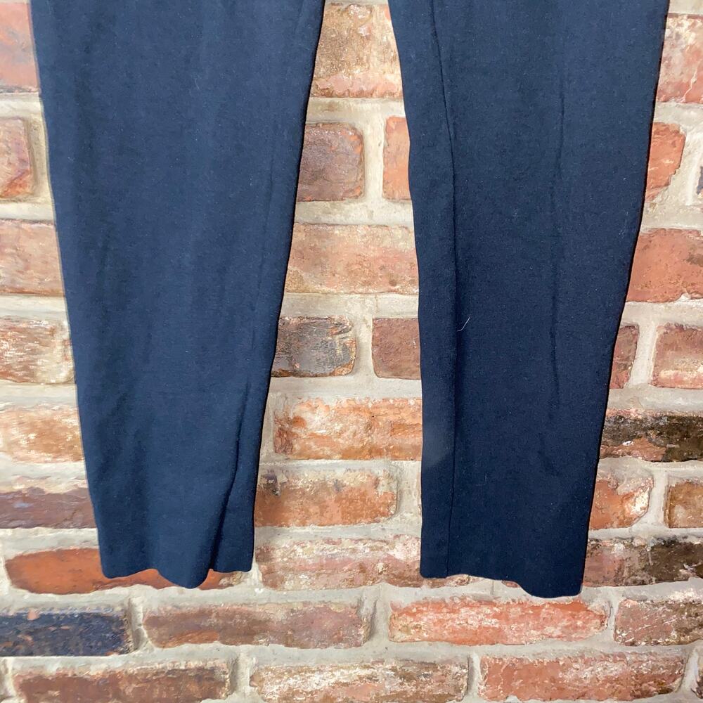 Theory Black Stretch Thaniel Approach Slim Fit Pull-On Pants Women's Size 4 - Picture 4 of 7